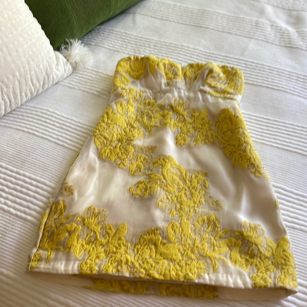Free People beautiful strapless mini dress